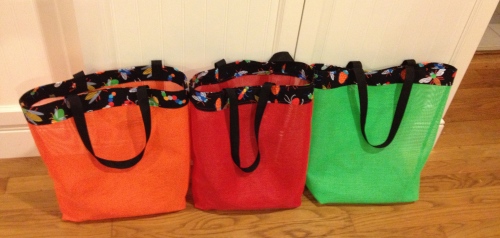 Finished bags
