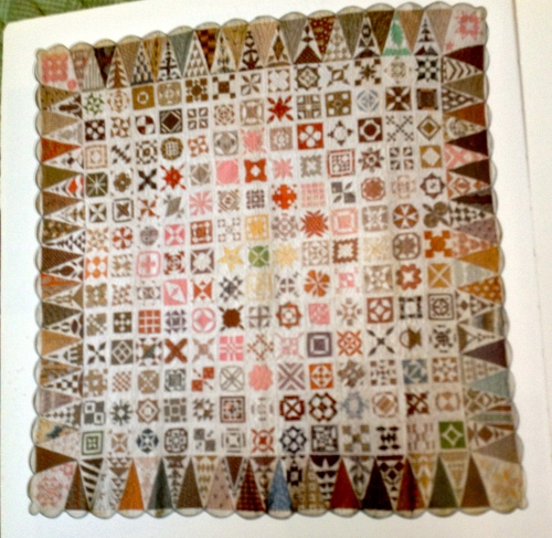 Quilt by Jane A. Stickle. From the Collection of the Bennington Museum in VT.